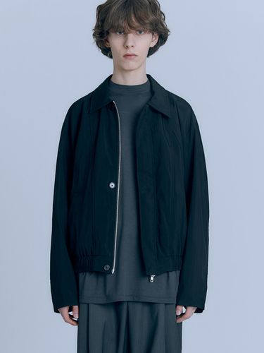 Section R/N Banding Jacket (Black) - AREUBAN - Modalova