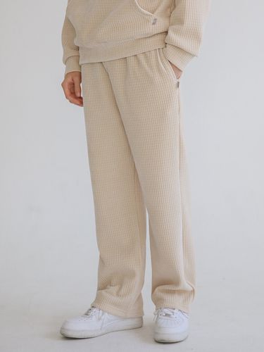 Velour Waffle Wide Pants () - SEARCH410 - Modalova