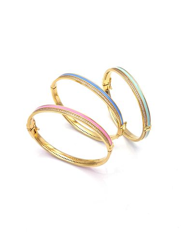 Rainbow Enamel Bangle - TANI by MINETANI - Modalova