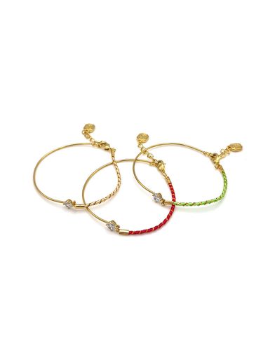 Rainbow Thread Bracelet - TANI by MINETANI - Modalova