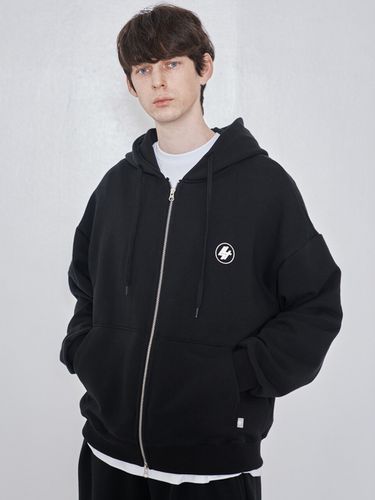 Circle Logo 2 Way Sweat Hoodie Zip-Up () - SEARCH410 - Modalova