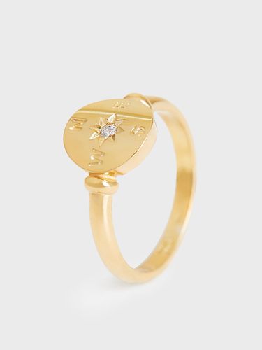 Cardinal Points Gold Ring - JONGJONG - Modalova