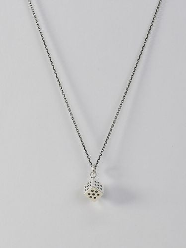 Dice Mini Necklace _ Silver - GRAYNOISE - Modalova