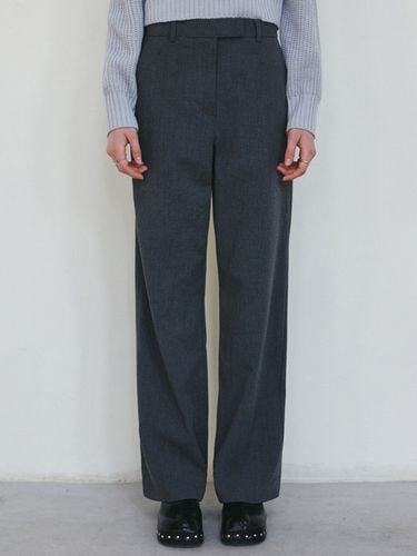 Modern Semi Bootcut Slacks_Gray - NICK&NICOLE - Modalova