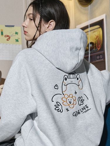 Froggy Embroidery Hoodie _ - CPGN - Modalova