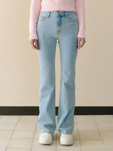 Light Blue Flared Jeans - LE - Modalova