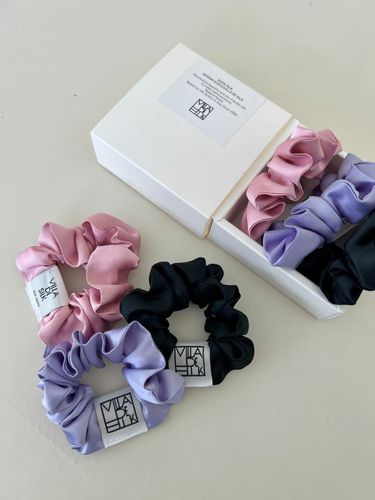 Baby Scrunchie 3 Set - // - VILLA DE SILK - Modalova