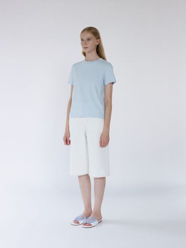 Lana Crewneck Top - Baby Blue - gu_de - Modalova