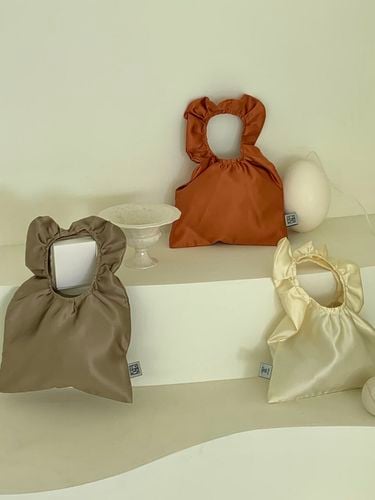 Silk Frill Tote Bag - 5 Colors (S) - VILLA DE SILK - Modalova