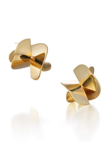 Julia Twist Earrings - TANI by MINETANI - Modalova