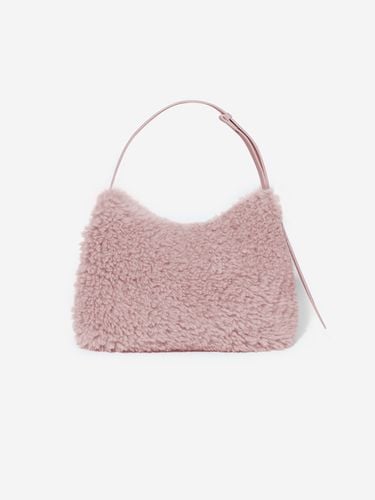 Lamb Shearing Hobo Bag_Baby Pink - ARER - Modalova