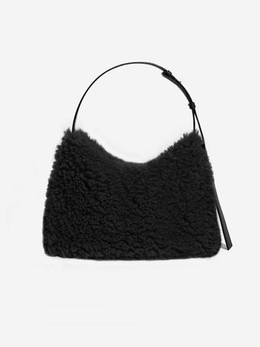 Lamb Shearing Hobo Bag_Black - ARER - Modalova