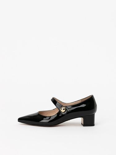 Loire Mary Jane Pumps_Black Patent - CHAUSSURE LAPIN - Modalova