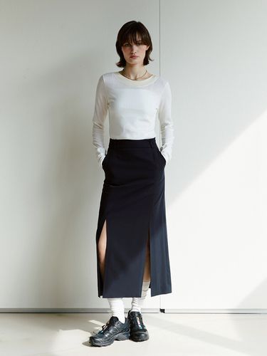 RTS H-Line Slit Skirt - MOHAN - Modalova