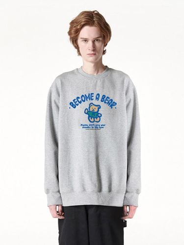 Become A Bear Sweatshirt [Gray] - RADINEO - Modalova