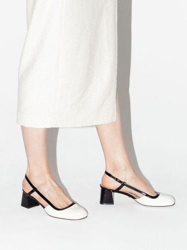 Dacquose Slingback Pumps_Milky White - CHAUSSURE LAPIN - Modalova