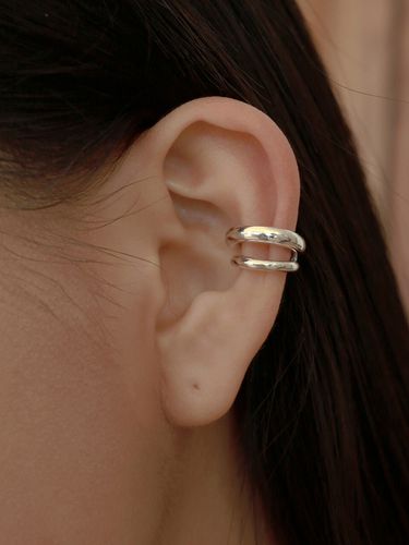 Silver Dovel Earcuff - Less is more - Modalova