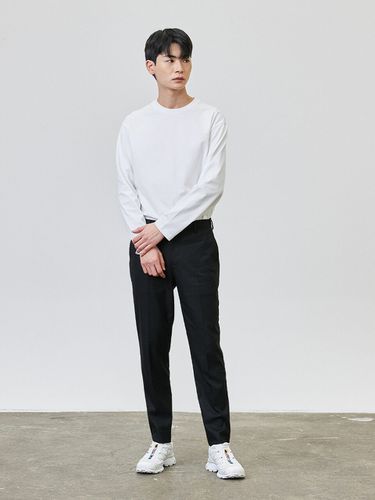 Modernize Slim Fit Slacks_Black - THE KNIT COMPANY - Modalova