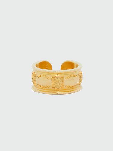 WOID Logo-Engraved Ring - Gold - EENK - Modalova