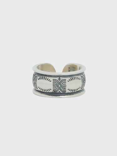 WOID Logo-Engraved Ring - Silver - EENK - Modalova