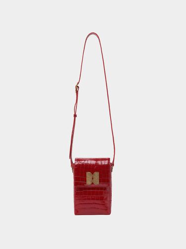 HANEE Petit Square Bag - Red - EENK - Modalova