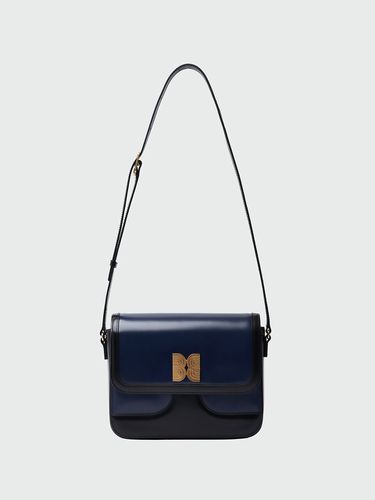 HESTIA Square Bag - Navy/Black - EENK - Modalova