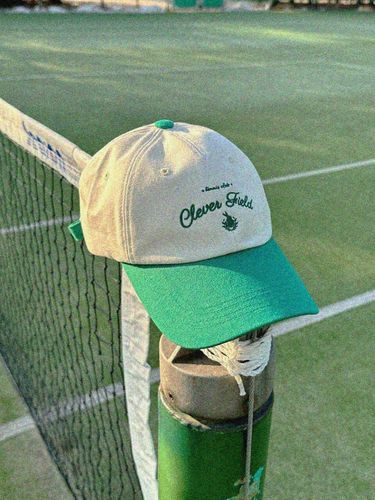 Color Block Ball Cap _ Green - CLEVER FIELD - Modalova