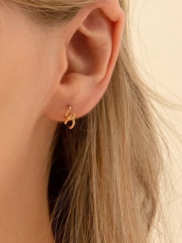 Half Chain Mini Earring - Primaute - Modalova