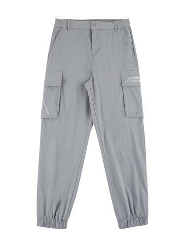 Men Open Cargo Joggers - Light Gray - bensherman - Modalova