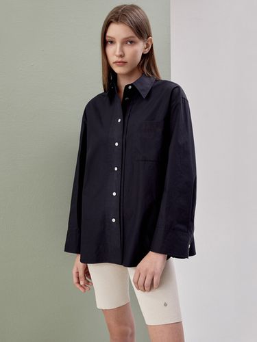 Loose-fit Sleeve Shirt _Navy - a.t.corner - Modalova