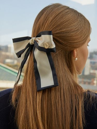 Gold Classic Ribbon Hairpin - ANOETIC - Modalova