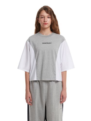 Color Block T-Shirt (Grey) - Trunk Project - Modalova