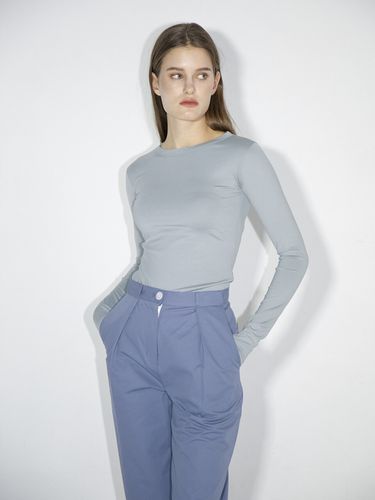 Pia Slim Top _Blue - LEIE - Modalova