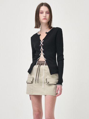 Cargo Banding Mini Skirt - ETMON - Modalova