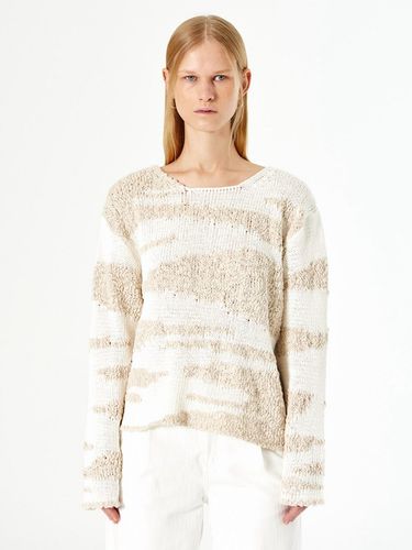 Mossy Netting Sweater - DIAGONAL - Modalova