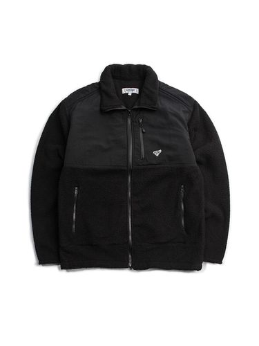 Fleece Zip-up Jacket [Black] - Slowpoke - Modalova