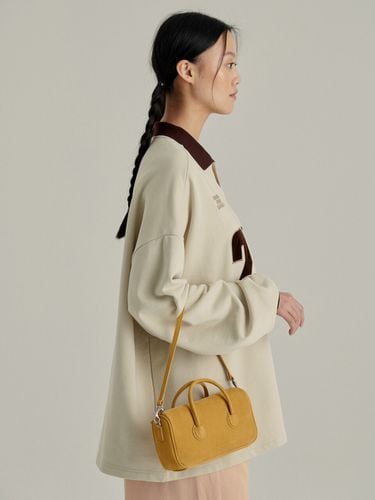 Zipper Small Bag_Caramel Nubuck - MARGESHERWOOD - Modalova