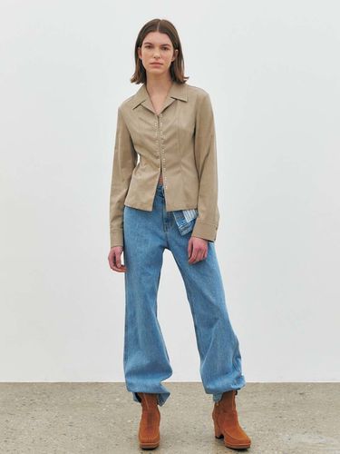 Turn-up Waisted Denim (Light Blue) - MAISONMARAIS - Modalova