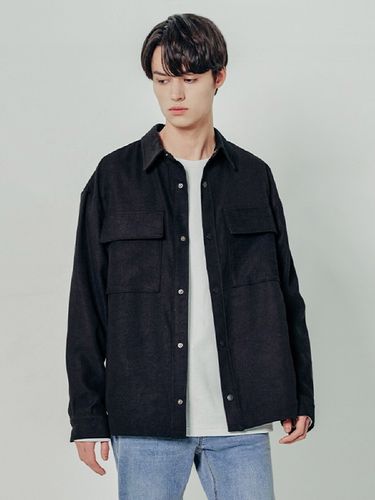 Out Pocket Shirts Jacket _ Black - ADHOC - Modalova