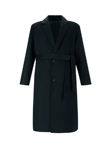 Cashmere Blended Down Quilting Coat _ - ADHOC - Modalova