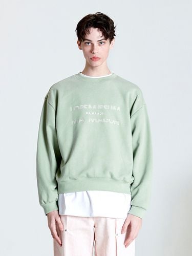 Steek Sweatshirt [Light Green] - LA MER MA MAISON - Modalova