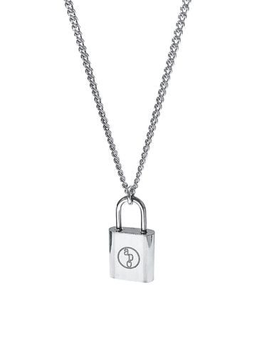 Lock Chain Necklace - apple pie order - Modalova