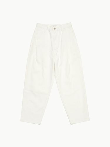 Garconne Denim Pants _White - AMOMENTO - Modalova