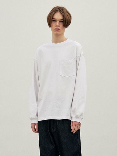 Habit Long Sleeve T-shirt [White] - endoor - Modalova