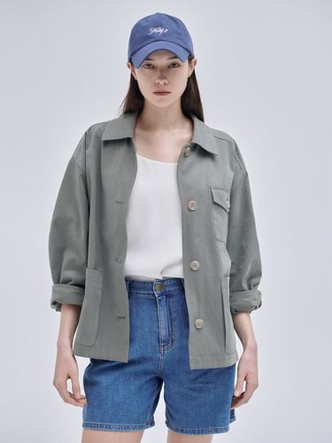 Field Shirt Jacket_Khaki - NILBY P - Modalova