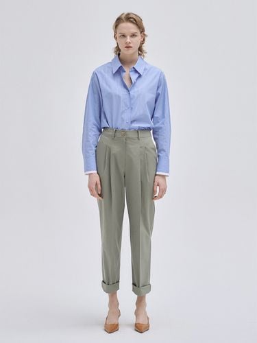 Cotton Baggy Pants_Khaki - NILBY P - Modalova