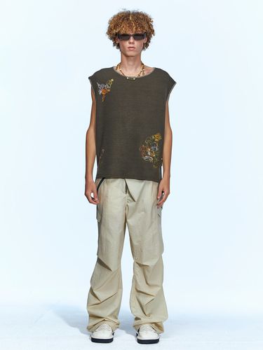 Mushman Embroidery Knit Vest () - ADSB ANDERSSON BELL for MEN - Modalova