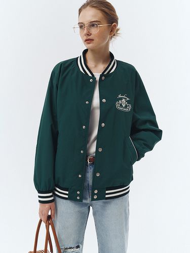 Varsity Jacket_Green - Dunst for WOMEN - Modalova