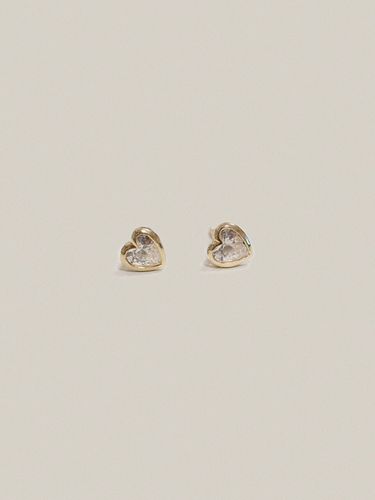 K Petit Heart Piercing_White - partez - Modalova