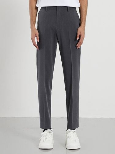 Tapered Fit Hidden Banding No-Tuck Slacks [] - TNGT - Modalova